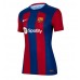 Tanie Strój piłkarski Barcelona Koszulka Podstawowej dla damskie 2023-24 Krótkie Rękawy